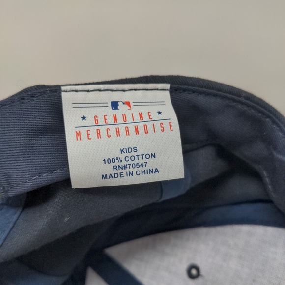 Fan Favorite Boy's Strapback Hat Black Adjustable Boston Red Sox Embroidered - Picture 7 of 8